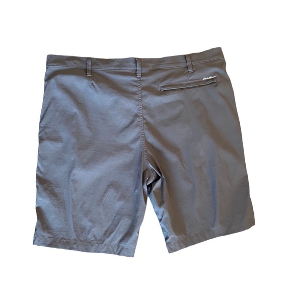 EDDIE Bauer Travex Mens Horizon Guide Chino Short 42 Gray - Picture 3 of 11